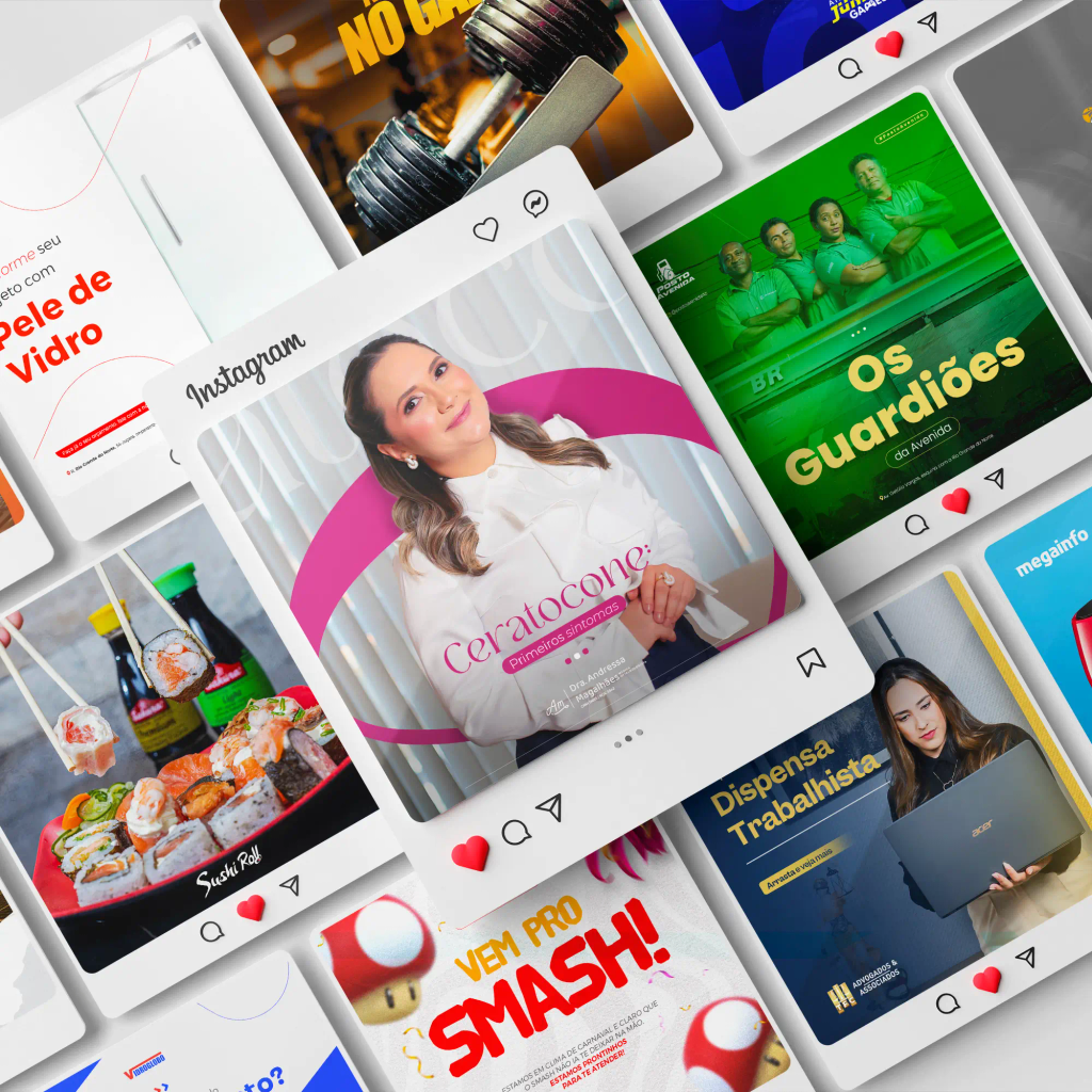 todos os design do portifólio da snap